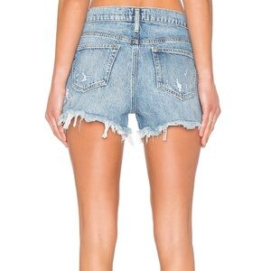 Agolde Parker demon cut off shorts size 24